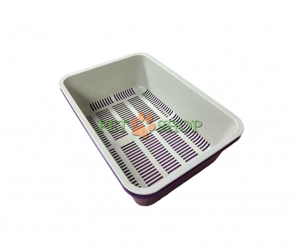 <p><strong>Лоток с сеткой&nbsp;глубокий, разные цвета</strong></p>

<p><strong>Размеры: Длина - 40 см, Ширина - 27 см, Высота -12 см</strong></p>