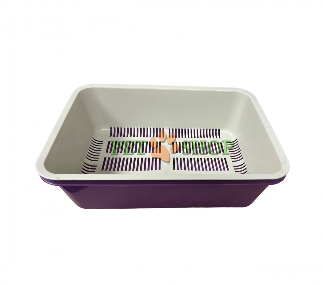 <p><strong>Лоток с сеткой&nbsp;глубокий, разные цвета</strong></p>

<p><strong>Размеры: Длина - 40 см, Ширина - 27 см, Высота -12 см</strong></p>