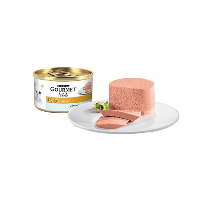 <p><strong>Gourmet Gold&nbsp;85g pateu cu ton pentru pisici</strong></p>