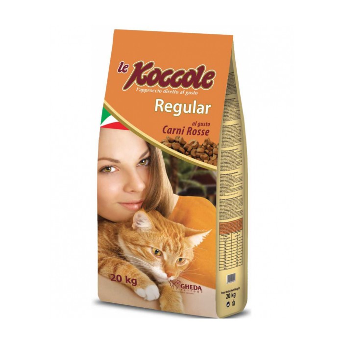 <p><strong>Koccole Delice Regular - сухой корм из красного мяса для взрослых кошек, 1 кг на развес.</strong></p>