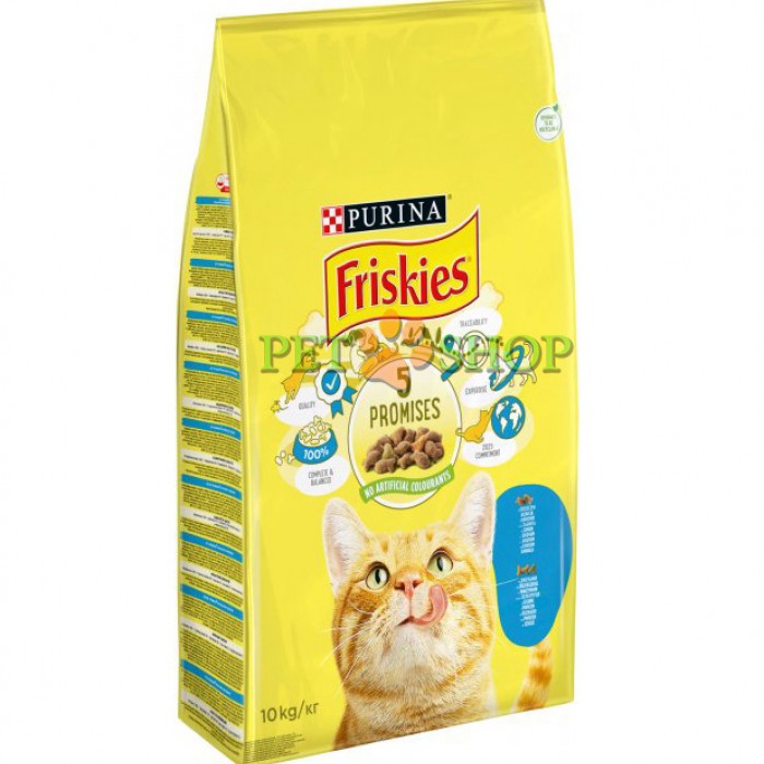 <p><strong>Hrană uscată Friskies pentru pisici adulte cu salmon si legume 1 kg la cantar</strong></p>