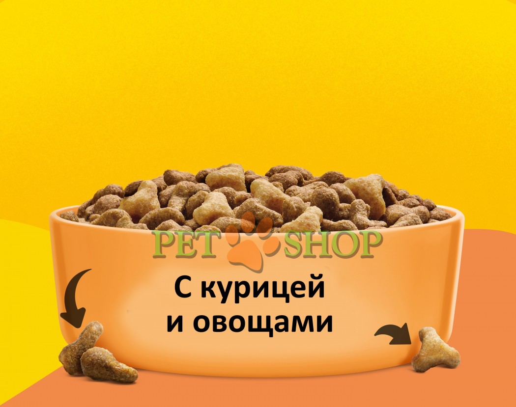 <p><strong>Cухой корм Friskies для взрослых кошек курица, овощи 1&nbsp;кг на развес</strong></p>