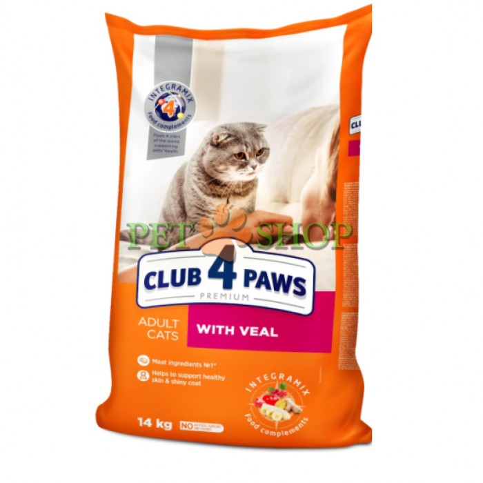 <p><strong>Сухой корм Клуб 4 лапы со вкусом мяса</strong></p>