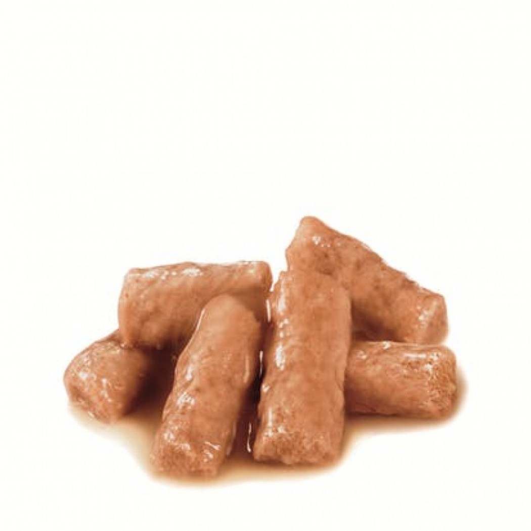 <p><strong>Hrană umedă completă adaptată nevoilor nutriționale specifice ale pisicii adulte din rasa British Shorthair, cu v&acirc;rsta peste 12 luni (carne mărunțită &icirc;n sos).</strong></p>