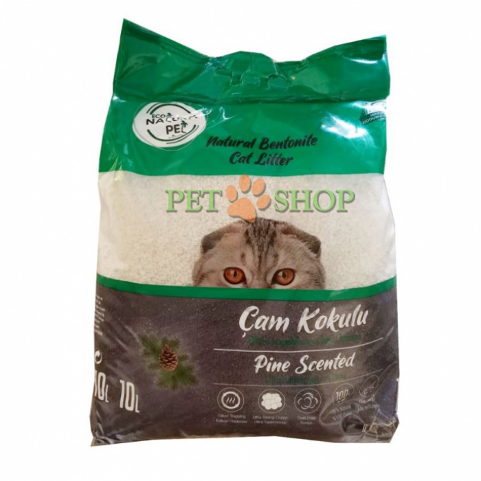 <p><strong>100% натуральный бентонит, ароматный, ультракомкующийся наполнитель для кошачьих туалетов c ароматом душистой Сосны.&nbsp;Бывает Мелкой фракции или крупной! Уточняйте у оператора!</strong></p>