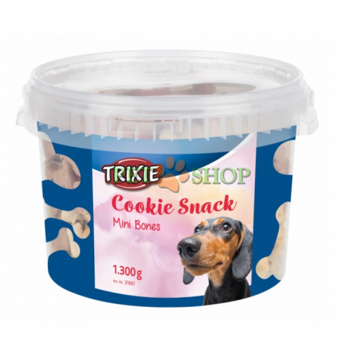 <p><strong>Trixie печенье из натуральных ингредиентов в форме маленьких косточек для щенков и собак мини пород, 20 шт </strong></p>