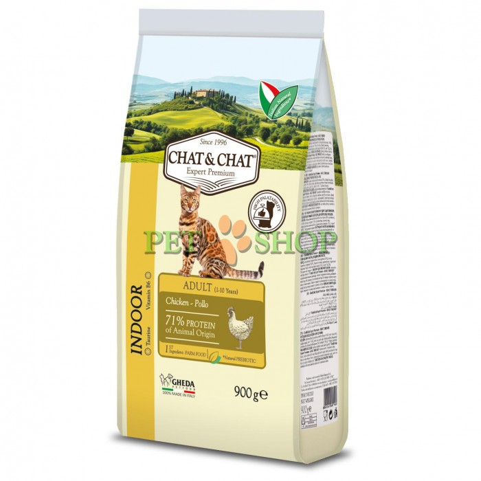 <p><strong>Сухой корм для кошек Expert Chat Chat&nbsp;с курицей и горохом&nbsp;для взрослых кошек.</strong></p>