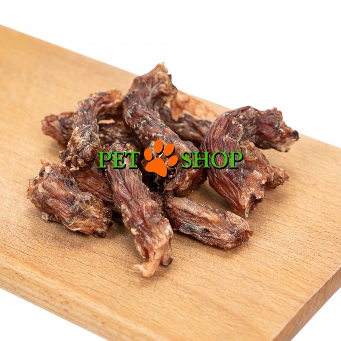 <p><strong>Куриные шеи богаты витаминами А, группы В, никотиновой кислотой, кальцием, фосфором, коллагеном и эластаном.</strong><br />
<strong>1 шт около 37&nbsp;грамм</strong></p>