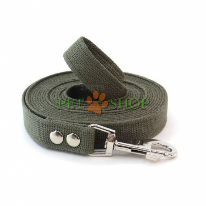 <p><strong>Поводок для собак брезентовый, длина 2</strong><strong>&nbsp;м, ширина 2&nbsp;мм, разные цвета</strong></p>