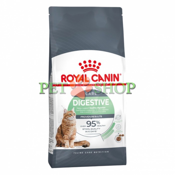 <p><strong>Royal Canin Digestive Care&nbsp;</strong>destinat pisicilor cu sistem digestiv sensibil, cu v&acirc;rsta cuprinsă &icirc;ntre 1 și 12 ani.</p>