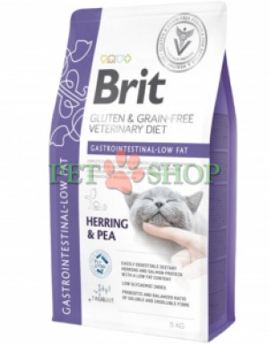 <p><strong>Brit Gastrointestinal Low Fat Cat - </strong>полнорационный диетический корм для кошек с пониженной калорийностью для кошек, склонных к ожирению, с нарушением усвоения жиров и триадитом.</p>