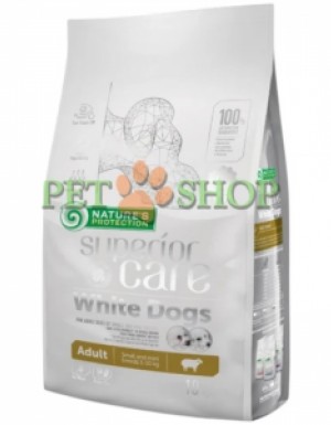 <p><strong>Сухой корм Nature's Protection Superior Care с ягнятиной для взрослых собак малых и миниатюрных пород &ndash; это полноценный и сбалансированный корм Супер Премиум сегмента с источником белка и сырья высочайшего качества, помогающий бороться с коричневыми пятнами от слез и поддерживать кожу и шерсть здоровыми.</strong></p>