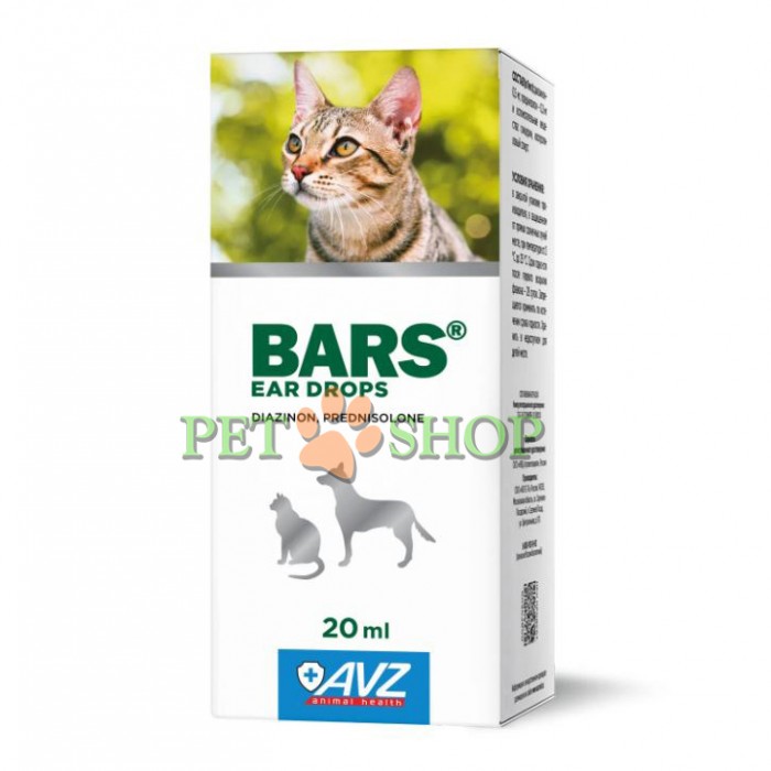 <p><strong>Ушные капли BARS применяются для собак и кошек для лечения отодектоза (ушной чесотки).</strong></p>