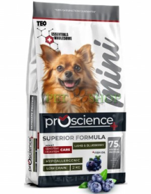<p><strong>ProScience Mini Adult Dog&nbsp;Sensitive Digestion Lamb,&nbsp;Blueberry</strong> -&nbsp;это корм супер-премиум класса, специально разработанный с учетом уникальных физиологических потребностей маленьких взрослых собак с ягненком и черникой.</p>