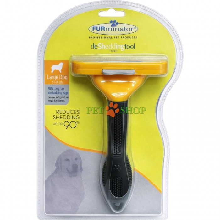 <p><strong>Фурминатор для длинношерстных собак</strong>&nbsp;&mdash; эффективный инструмент для ухода за шерстью собак крупных пород (весом 23-40 кг) с длинной шерстью.</p>