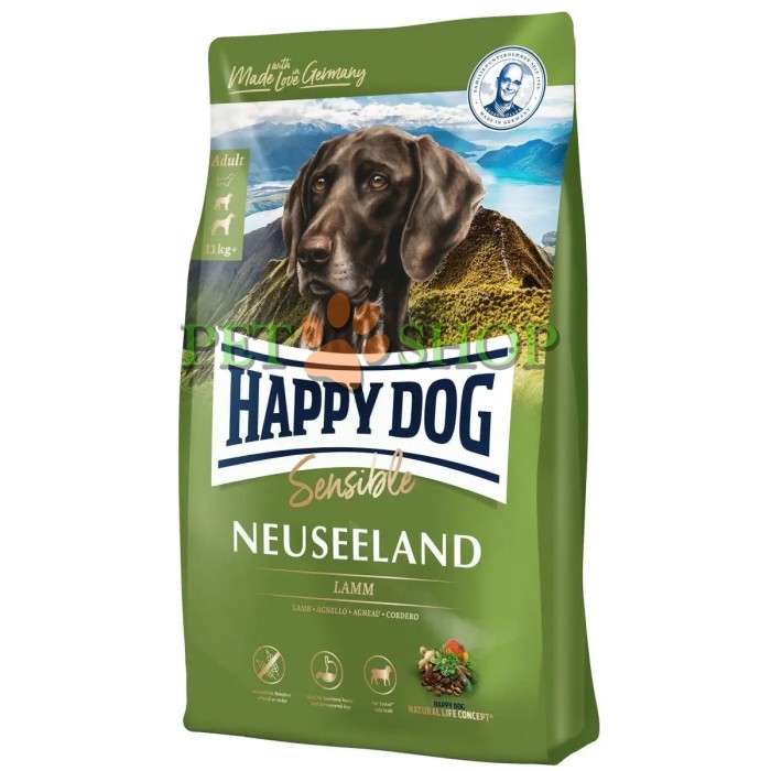 <p><strong>Happy Dog Supreme Sensible Neuseeland 12,5 кг&nbsp;оптимальный вариант для целенаправленного кормления чувствительных собак</strong></p>