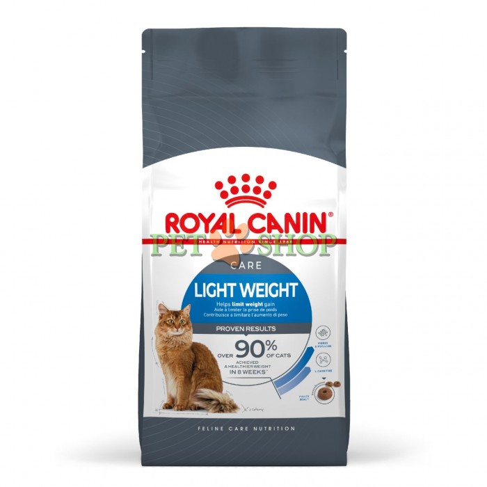 <p><strong>Продукт LIGHT WEIGHT CARE разработан специально для взрослых кошек, которым требуется помощь в поддержании нормального веса.</strong></p>