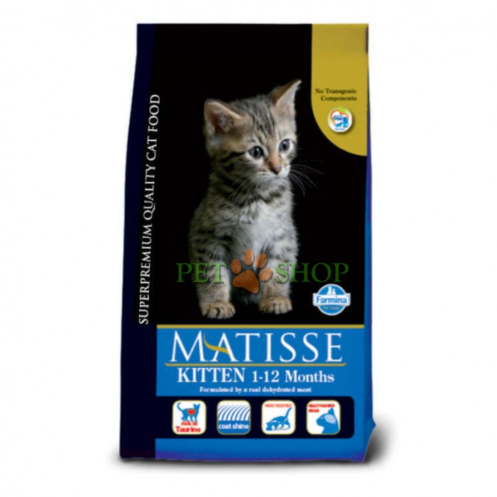 <p><strong>Farmina Matisse Kitten сухой корм для котят до 12 месяцев, беременных и кормящих кошек с курицей - 1&nbsp;кг на развес</strong></p>