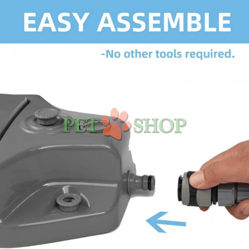 <p>F&acirc;nt&acirc;na de apă Zoofari pentru c&acirc;ini este ideală pentru joacă și hidratarea animalului dumneavoastră de companie. Doar pentru utilizare &icirc;n exterior.</p>