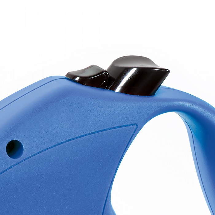 <p><strong>Рулетка Flexi Standart S, синий, трос, длина -&nbsp;5 м, до 12&nbsp;кг</strong></p>