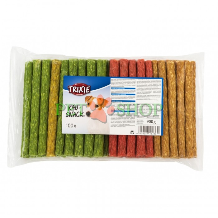 <p><strong>Палочки гранулированные диаметром 1&nbsp;см, длиной 12 см.&nbsp;Вкусы микс:&nbsp;салями,&nbsp;с рубцом,&nbsp;с говядиной,&nbsp;с водораслями.</strong></p>