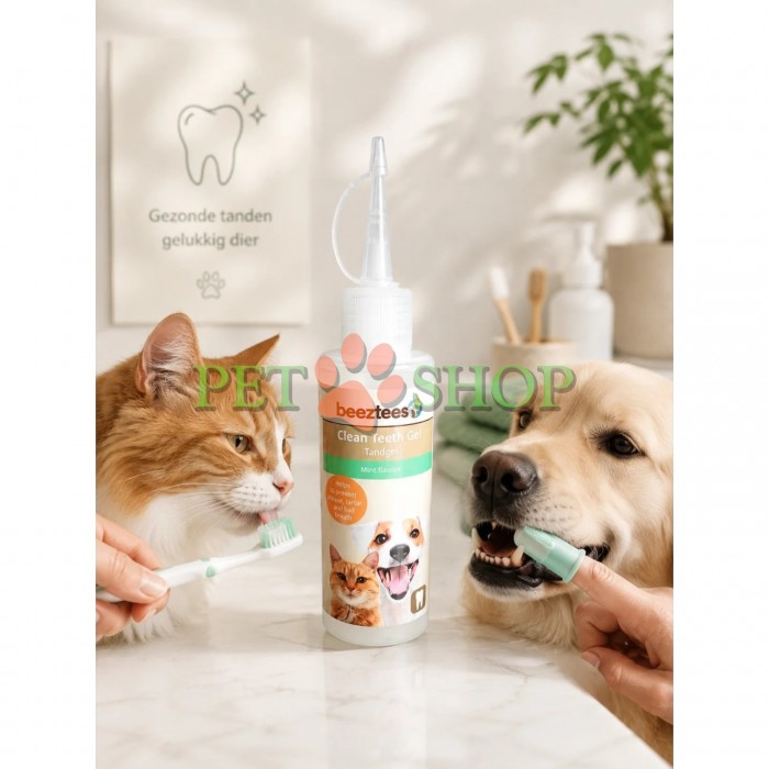 <p><strong>Beeztees Clean Teeth Gel -&nbsp;</strong><!--qkimaf ia5qgc_l/HugV6--><!--cqw1tb ia5qgc_l/HugV6-->средство для гигиены полости рта собак и кошек, которое очищает зубы, удаляет налет, защищает от появления зубного камня и освежает дыхание<!--TgQPHd|||[[]]-->.</p>