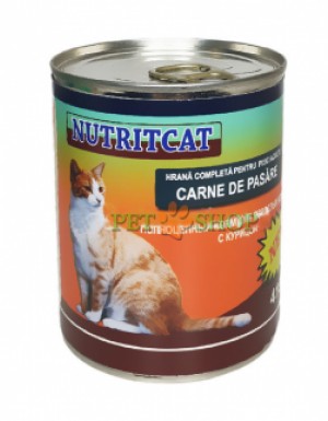 <p><strong>Nutritcat hrana umeda pentru pisici cu pasare 415 gr</strong></p>