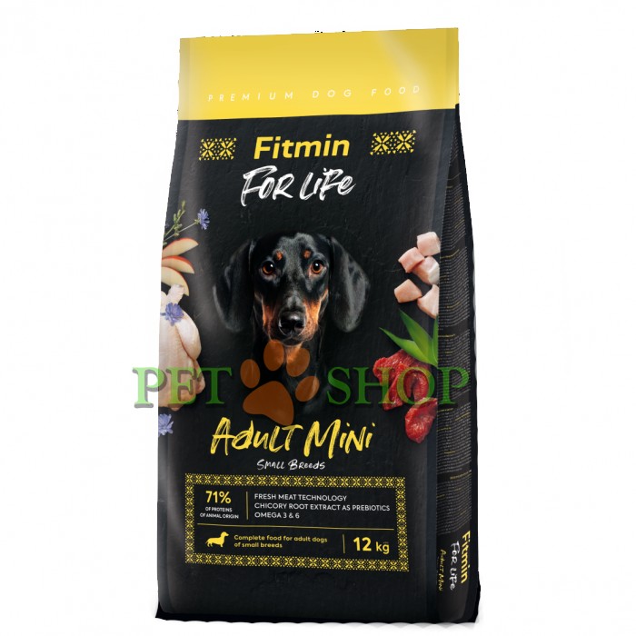 <p><strong>Fitmin For Life Adult Mini&nbsp;-&nbsp;это комплексный корм премиум класса для взрослых собак малых пород.</strong></p>