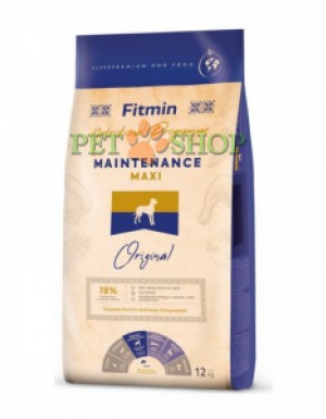 <p><strong>Fitmin Maxi Maintenance – calitate super-premium pentru cainii adulti de rasele mari si gigantice.</strong></p>