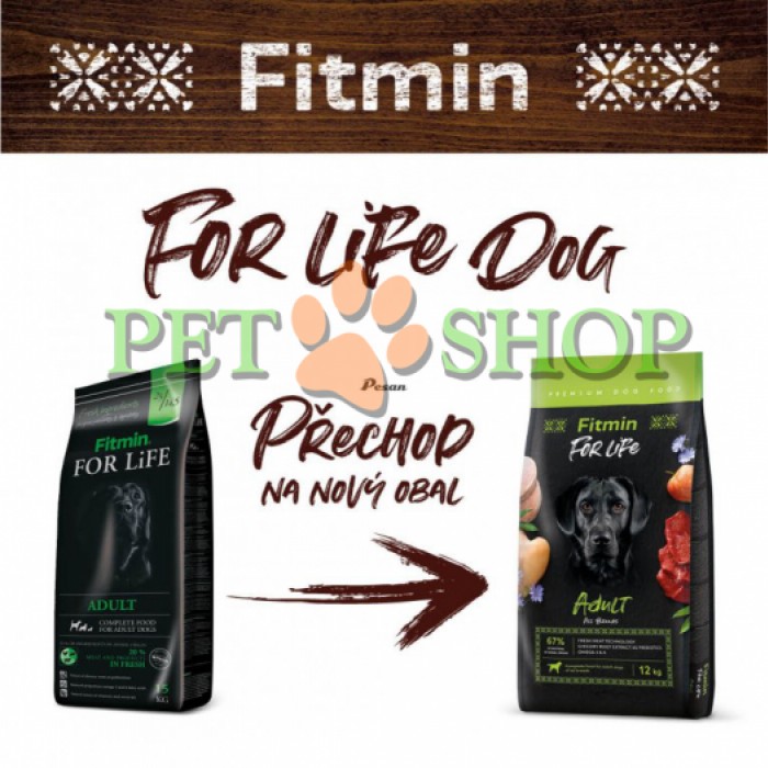 <p><strong>Fitmin For Life Adult&nbsp;-&nbsp;полнорационный корм для взрослых собак всех пород.</strong></p>