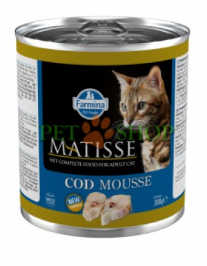 <p><strong>Полнорационный влажный корм для взрослых кошек с треской 300 грамм</strong></p>