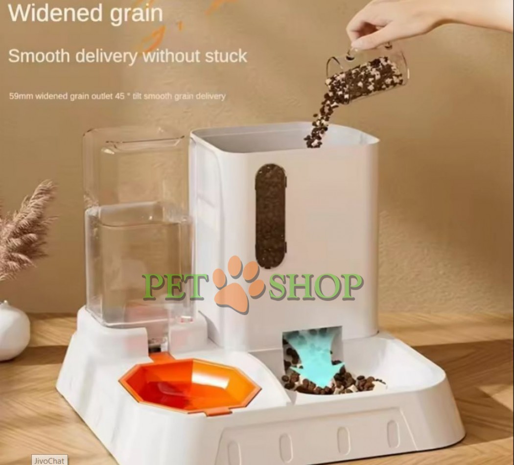 <p><strong>Миски для кошек с автоматической поилкой и&nbsp;кормушкой.&nbsp;</strong><strong>Инновационный продукт для кошачьего комфорта.&nbsp;Легко мыть, легко чистить.&nbsp;Высота 26&nbsp;см * длина 30&nbsp;см * ширина 30 см</strong></p>