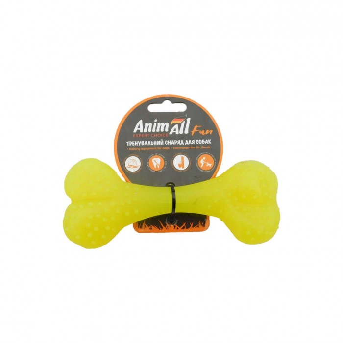 <p><strong>Animall Fun кость 12&nbsp;см желтая</strong></p>