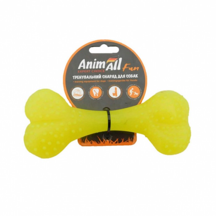 <p><strong>Animall Fun кость 15 см желтая</strong></p>