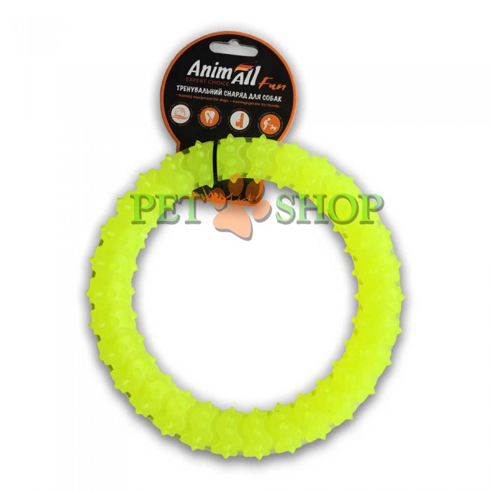 <p><strong>Кольцо-игрушка от компании AnimAll изготовлено из 100 % натурального каучука, имеет приятный и легкий аромат ванили.</strong></p>