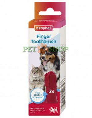 <p><strong>Зубная щетка Finger Toothbrush на палец для собак</strong></p>