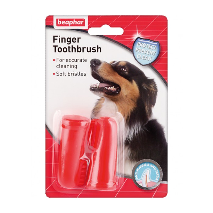 <p><strong>Зубная щетка Finger Toothbrush на палец для собак</strong></p>