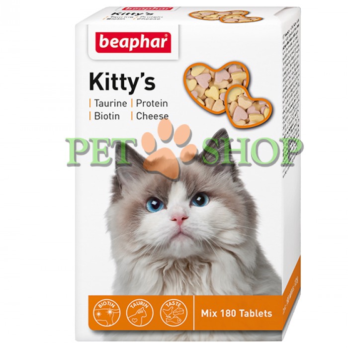 <p><strong>Suplimentul alimentar pentru pisici Kitty's Mix este un tratament cu multivitamine într-o mare varietate de arome și suplimente sănătoase pentru pisici.</strong></p>