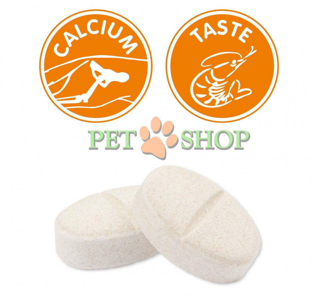 <p><strong>Кормовая мультивитаминная добавка с L-карнитином для собак со вкусом креветок.</strong></p>