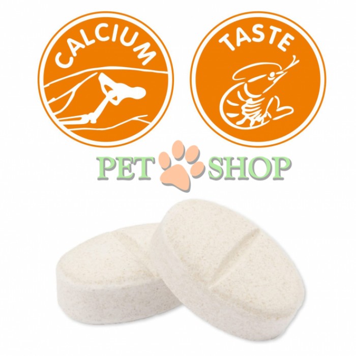 <p><strong>Кормовая мультивитаминная добавка с L-карнитином для собак со вкусом креветок.</strong></p>