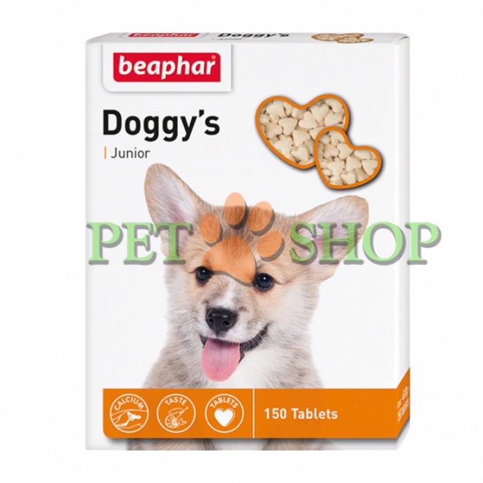 <p><strong>Кормовая добавка Doggy's Junior для щенков 150 шт</strong></p>