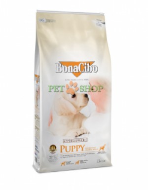 <p><strong>BonaCibo Puppy разработан с оптимальным балансом белков, жиров и углеводов для обеспечения здорового роста. </strong></p>
