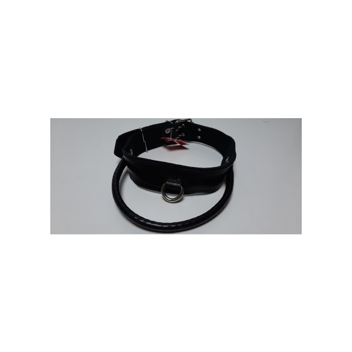 <p><strong>Zgardă pentru c&acirc;ini cu m&acirc;ner. Material - piele</strong><br />
&nbsp;</p>