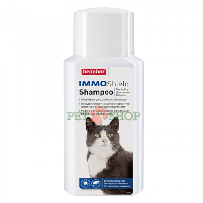 <p>Beaphar Immo Shield Shampoo - эффективный шампунь для кошек, специально разработанный для устранения блох, клещей, москитов и других паразитирующих насекомых, которые могут атаковать вашего пушистого питомца.</p>