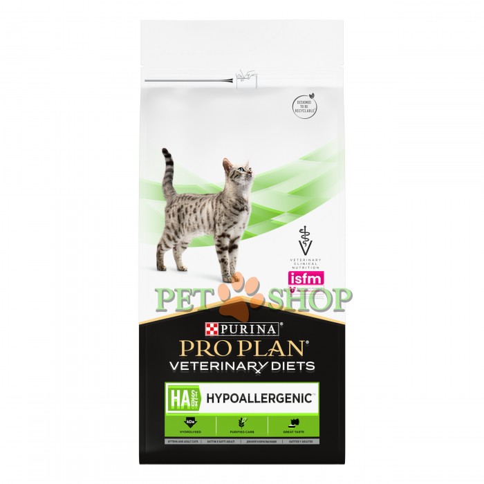 <p><strong>Hrana uscata pentru pisici Pro Plan Veterinary Diets Hipoalergenic pentru intoleranta alimentara 1,3 kg</strong></p>