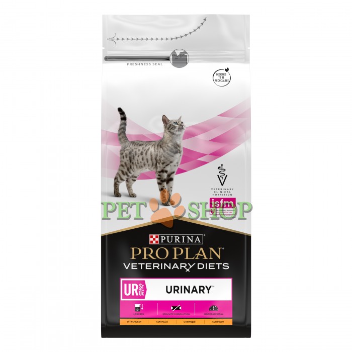 <p><strong>Сухой корм полнорационный диетический Proplan Veterinary Diets Urinary для кошек при болезнях мочевыводящих путей c курицей&nbsp;1,5 кг</strong></p>