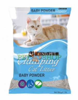 <p><strong>Kind Pet Bentonite Cat Litter - Pudra de bebelus 5 L</strong></p>