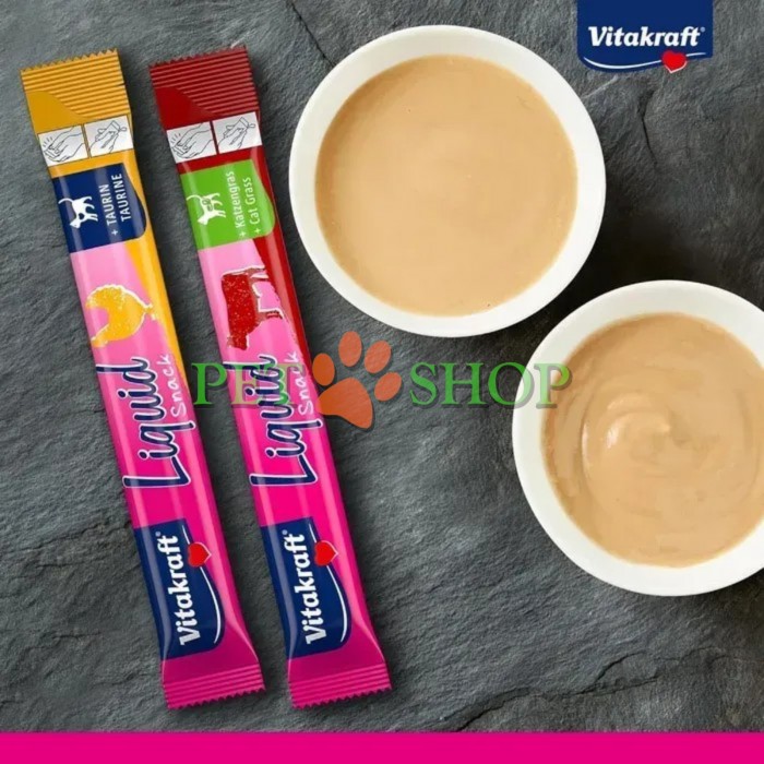 <p><strong>Vitakraft Cat Liquid Snack с курицей и таурином</strong> - кремовое лакомство не содержит искусственных ароматизаторов, консервантов и красителей.</p>