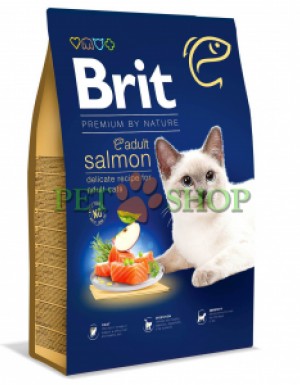 <p><strong>Hrană premium completă pentru pisici. Formulă cu somon pentru pisici adulte.</strong></p>