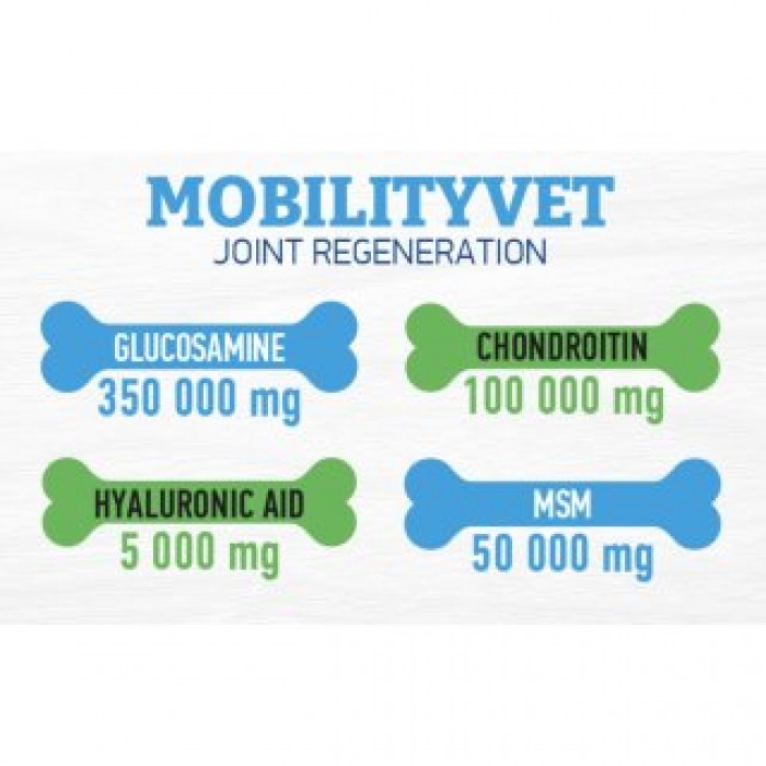 <p><strong>Dr. Vet MobilityVet&nbsp;- supliment alimentar pentru caini si pisici pentru sustinerea proceselor metabolice la nivelul articulatiilor</strong></p>